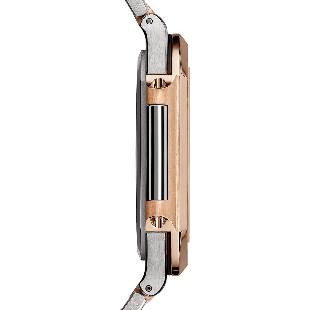 DATE SP. SECONDS - ROSE GOLD AND STEELS