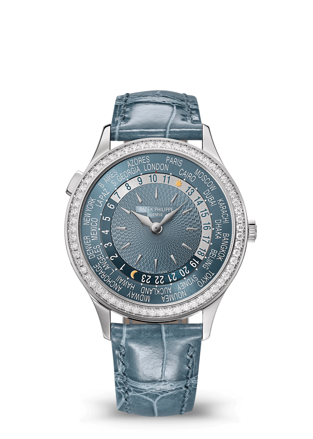 WORLD TIME - STEEL BLUE