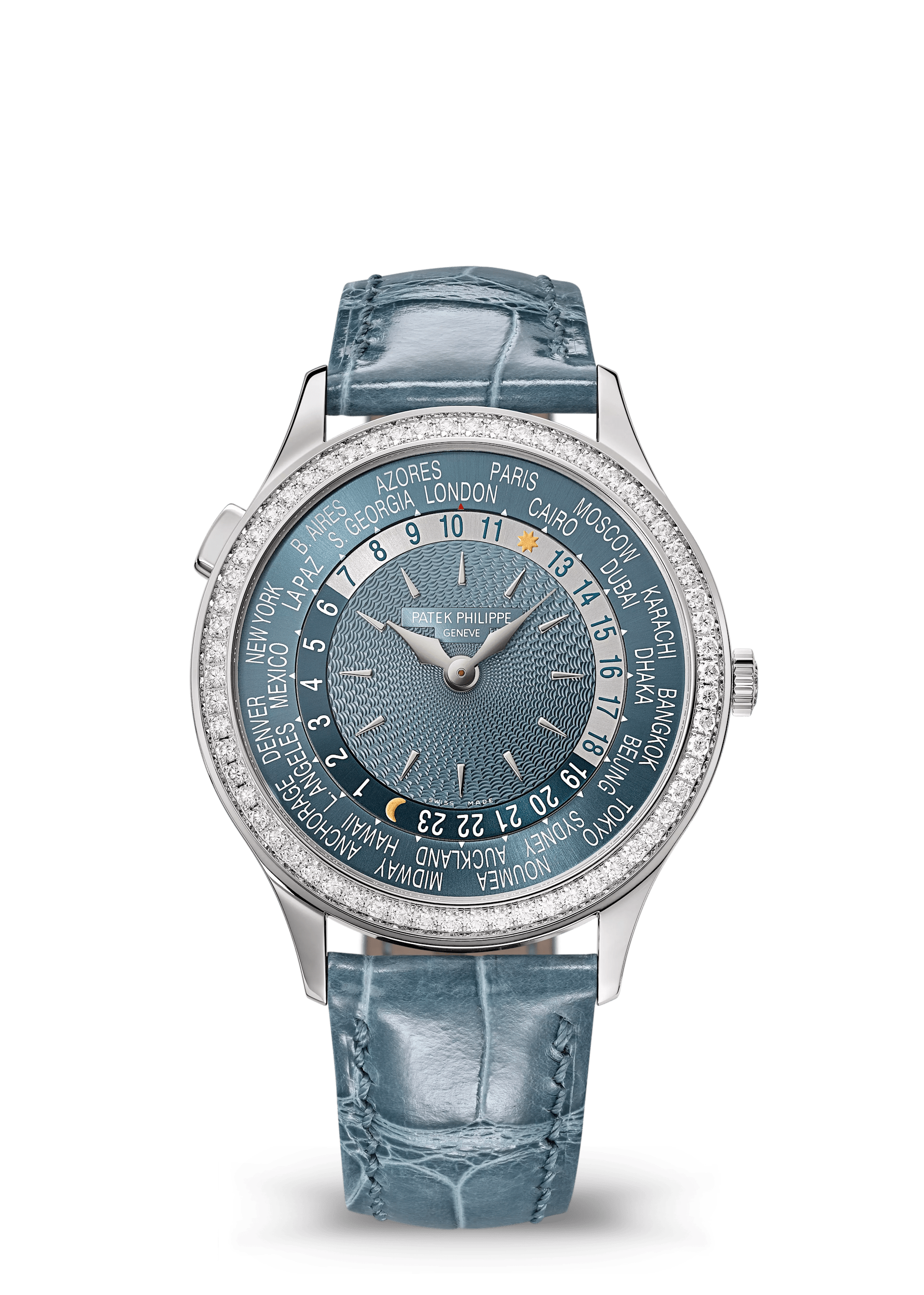 WORLD TIME - STEEL BLUE