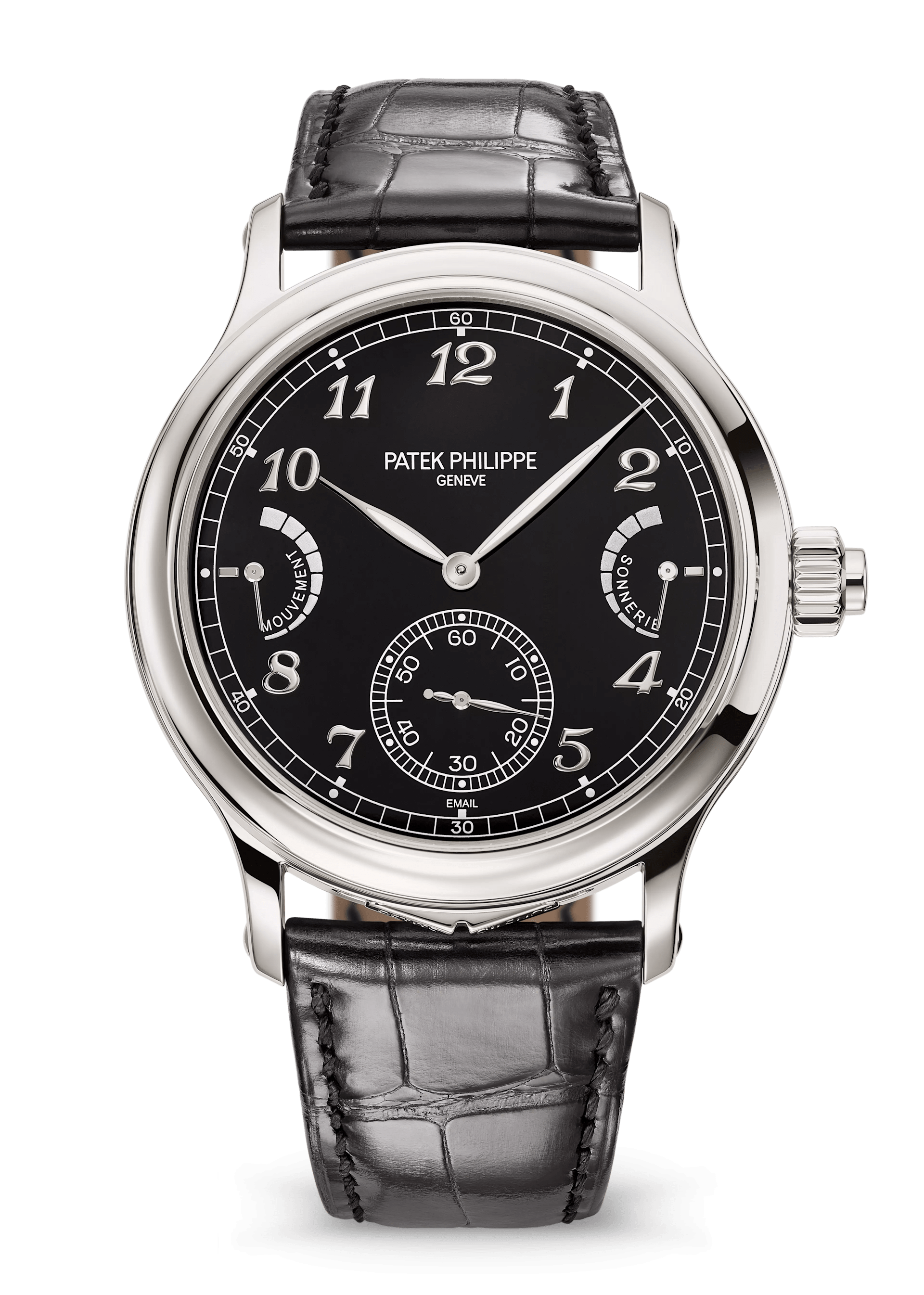 GE AND PE. SONNERIE. MINUTE RR - PLATINUM BLACK