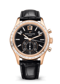 FLYBACK CHRONOGRAPH. AN. CALENDAR. JE. - BLACK AND ROSE GOLD