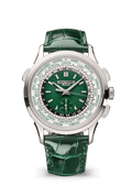 WORLD TIME. FLYBACK CHRONOGRAPH - GREEN PLATINUM