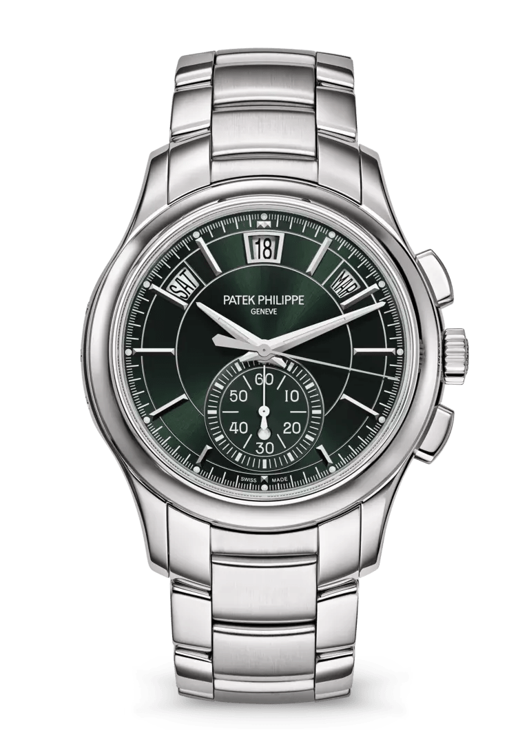 FLYBACK CHRONOGRAPH. AN. CALENDAR - STEEL