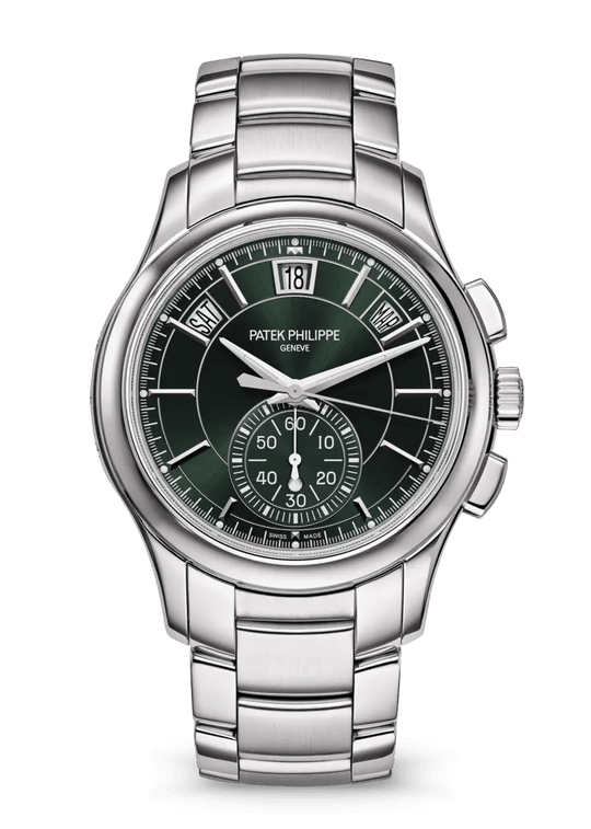 FLYBACK CHRONOGRAPH. AN. CALENDAR - STEEL