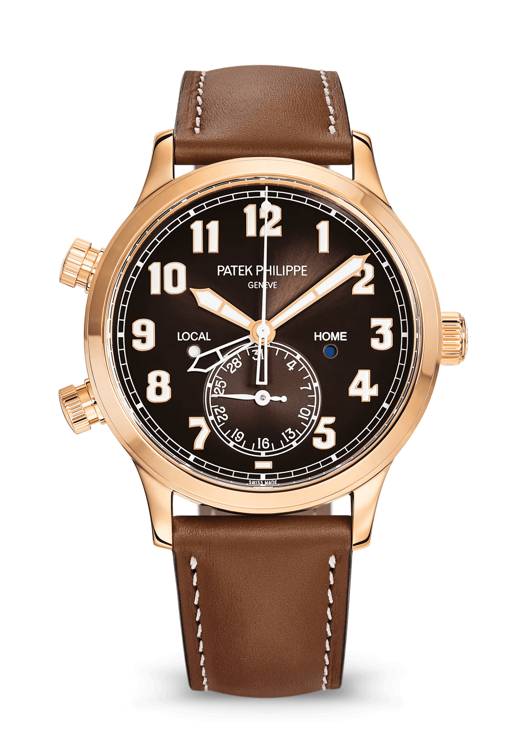 CALATRAVA PT. TRAVEL TIME - BRONW AND GOLD