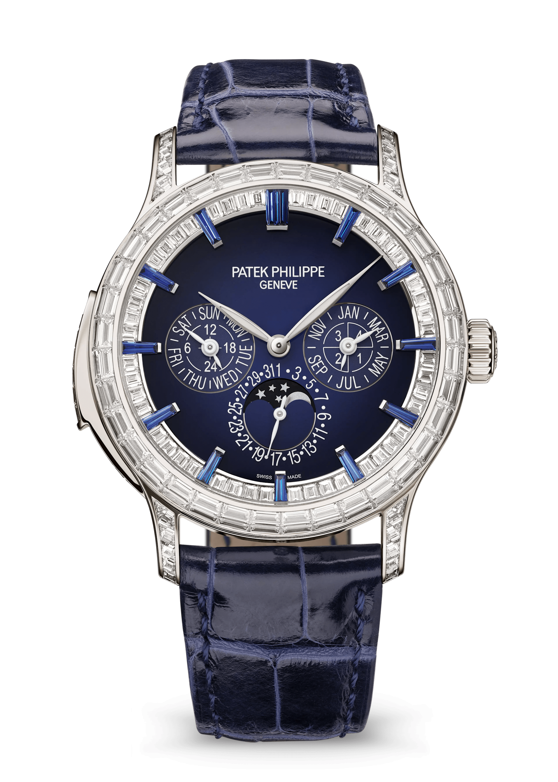MINUTE RR. P. CALENDAR HE. JE. - NAVY BLUE