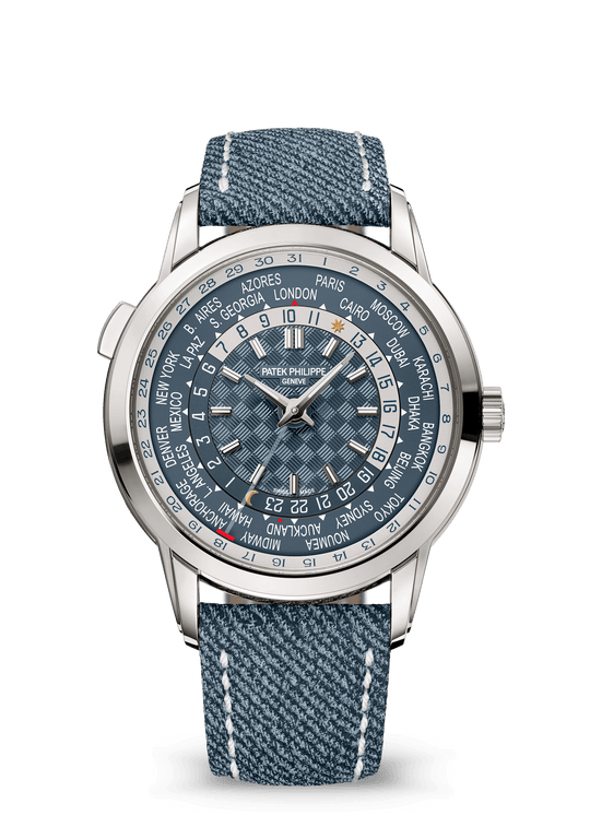 WORLD TIME. DATE - AQUA BLUE
