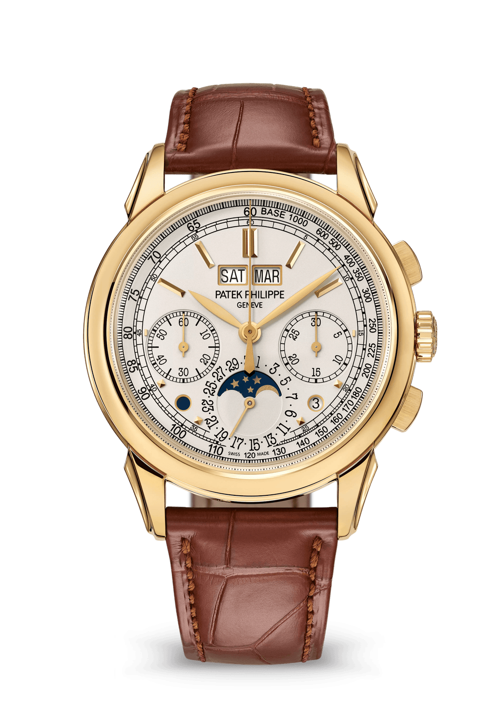 CHRONOGRAPH P CALENDAR - YELLOW GOLD