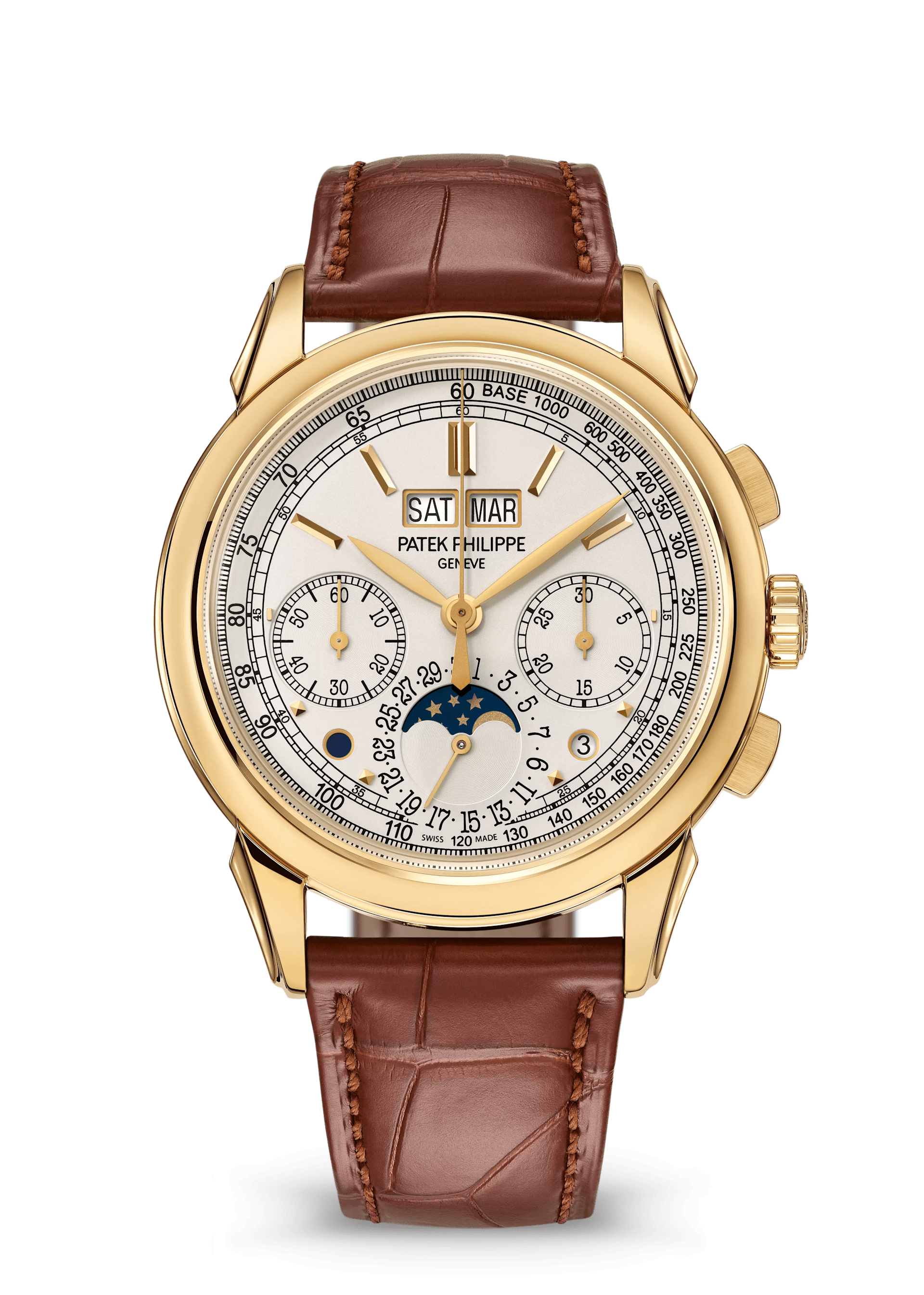 CHRONOGRAPH P CALENDAR - YELLOW GOLD