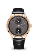 AN. CALENDAR. REGULATOR - BLACK AND GOLD