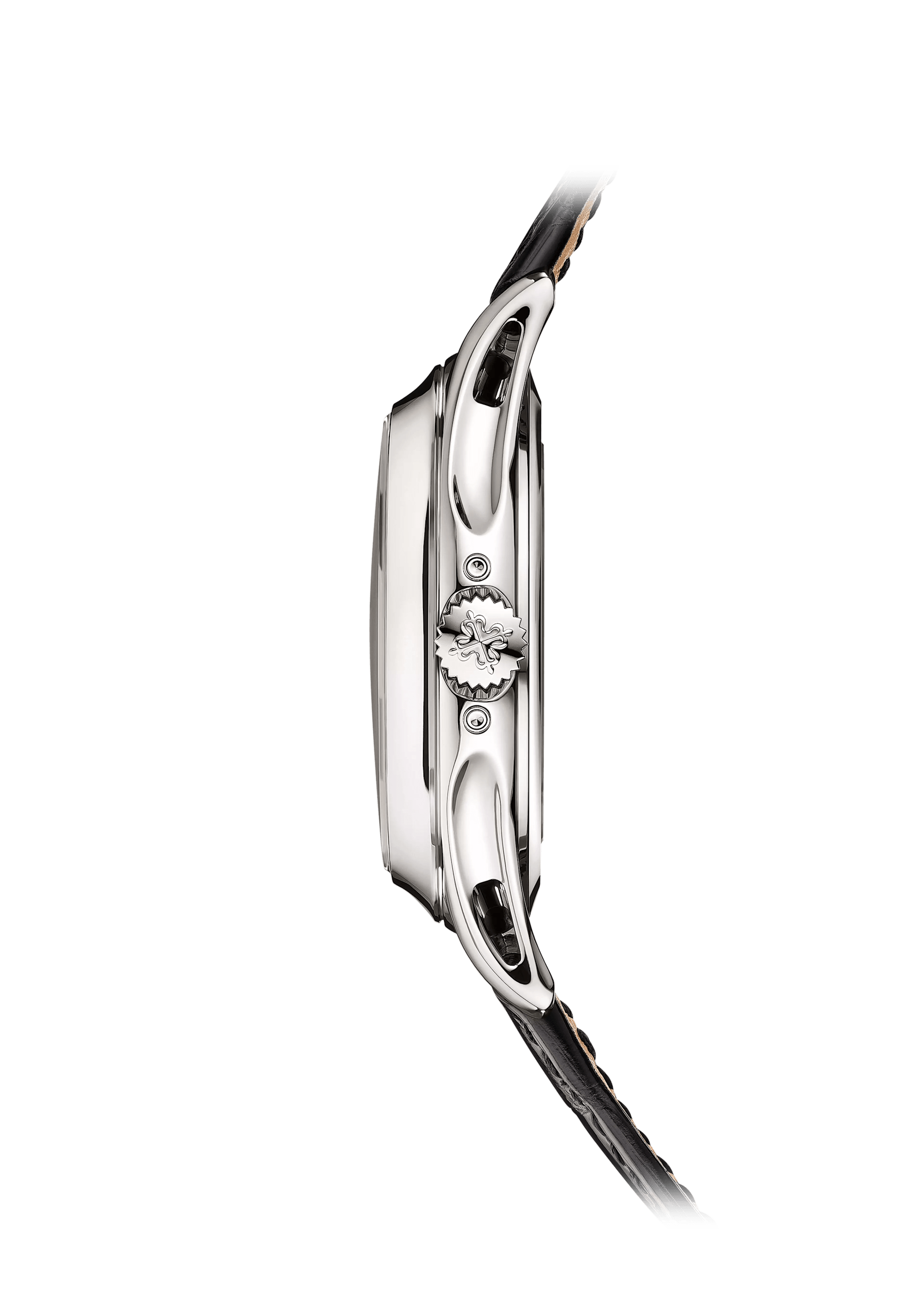 AN. CALENDAR. MOON PHASES - BLACK AND WHITE GOLD