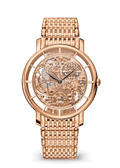 SKELETON WATCH. RE. HS. - ROSE GOLD