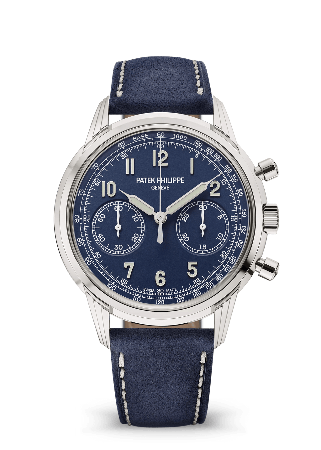 CHRONOGRAPH - BLUE AND WHITE GOLD