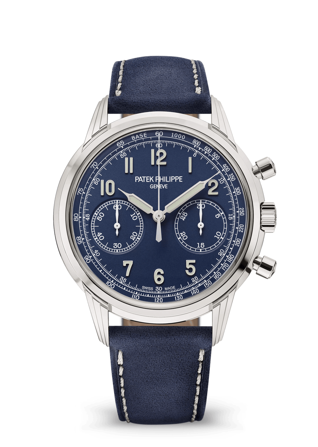 CHRONOGRAPH - BLUE AND WHITE GOLD