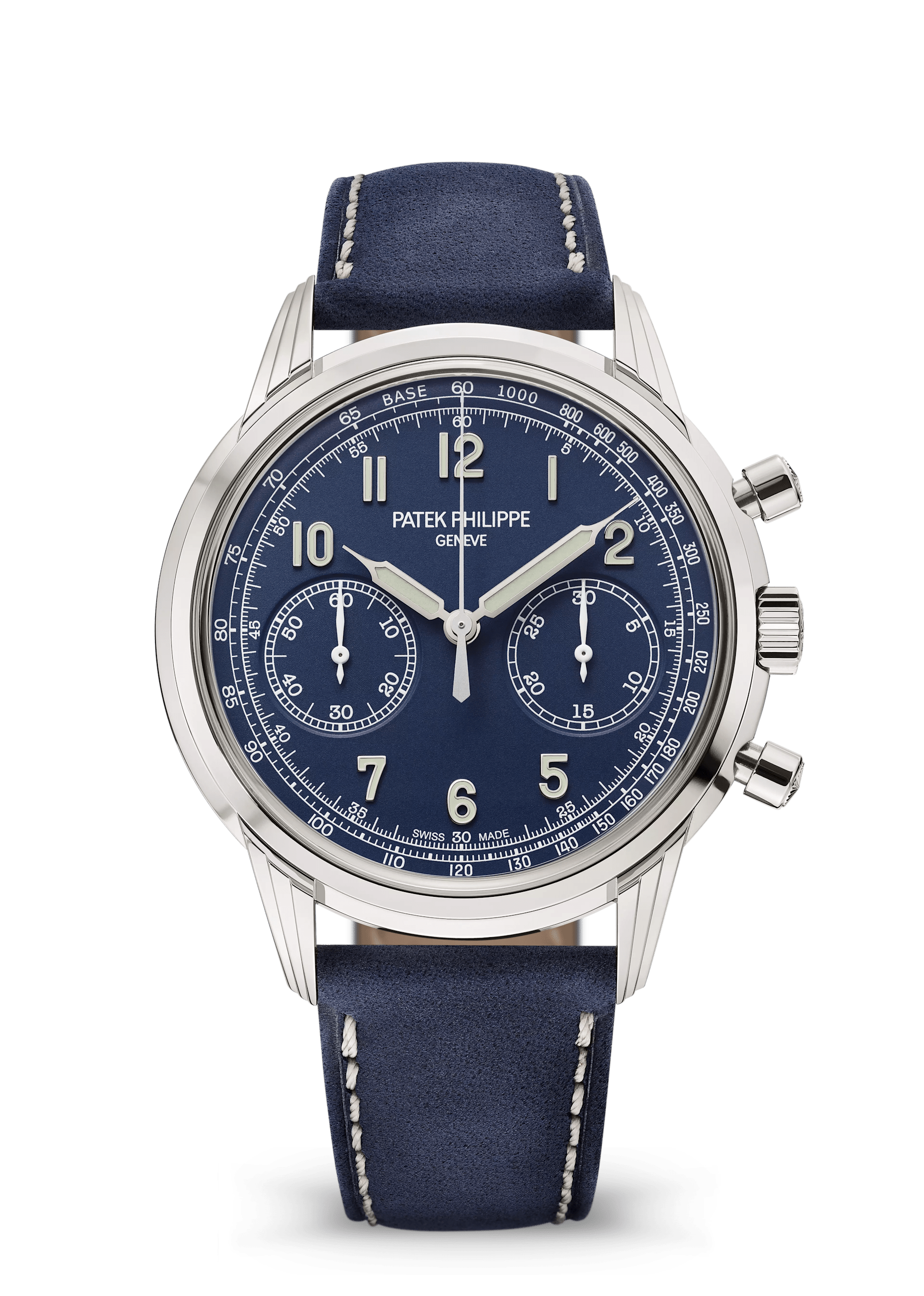 CHRONOGRAPH - BLUE AND WHITE GOLD