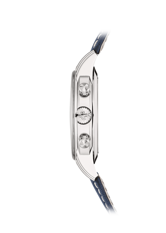 CHRONOGRAPH - BLUE AND WHITE GOLD