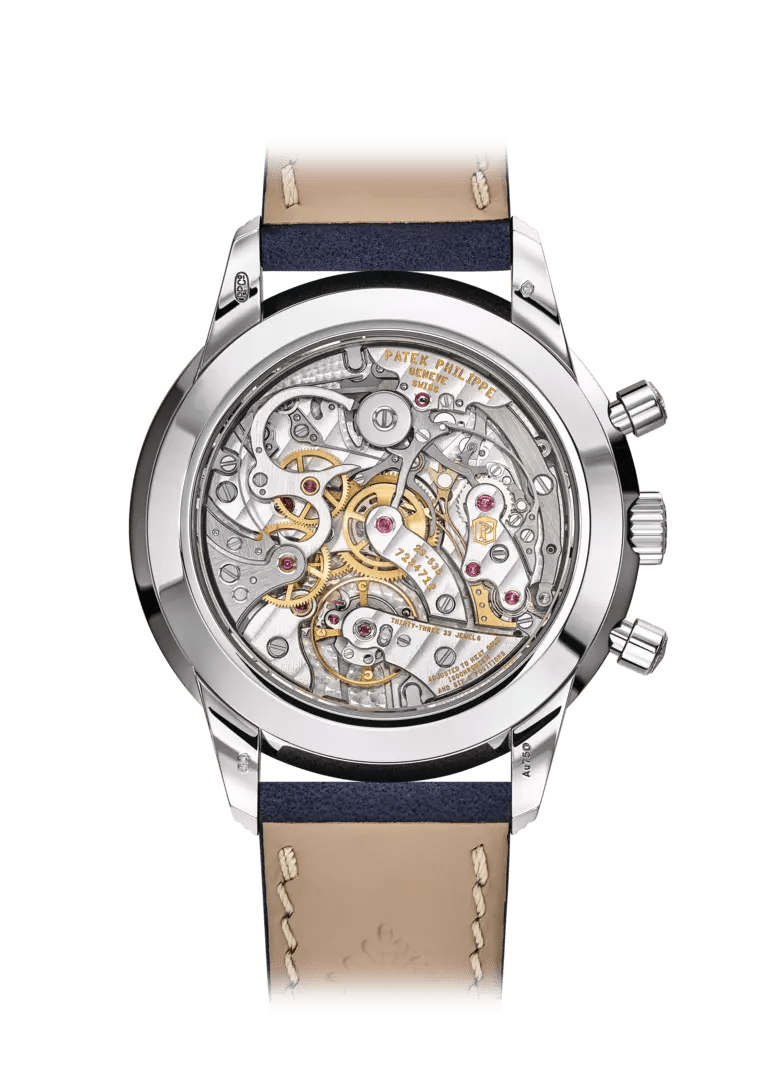 CHRONOGRAPH - BLUE AND WHITE GOLD