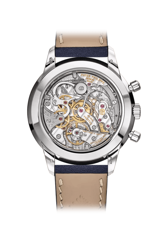 CHRONOGRAPH - BLUE AND WHITE GOLD