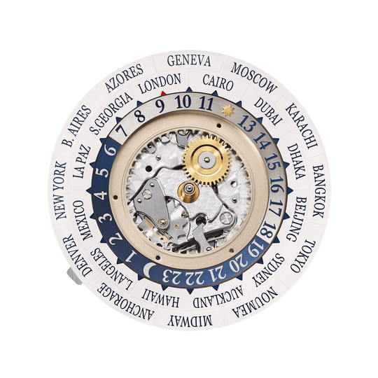 MINUTE RR. WORLD TIME. RE. HS. - WHITE GOLD