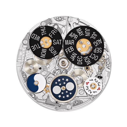 CHRONOGRAPH P CALENDAR JE. - PLATINUM RED