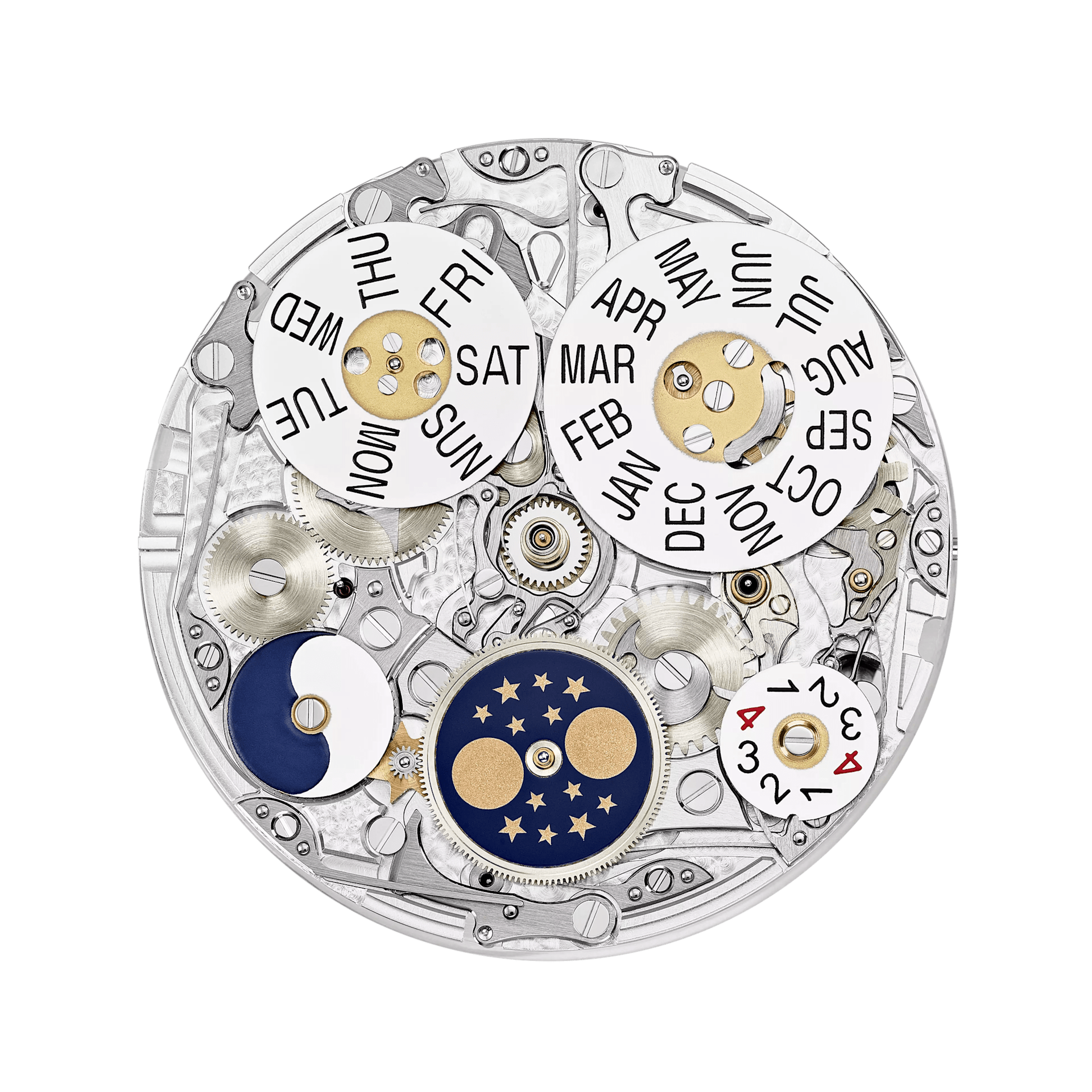 CHRONOGRAPH P CALENDAR - YELLOW GOLD
