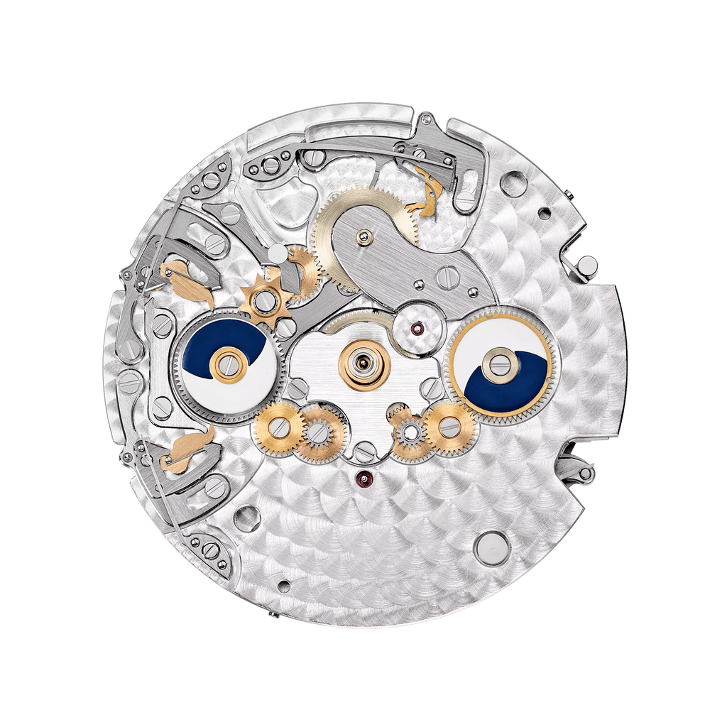 CALATRAVA PT. TL. TIME. FLYBACK CHRONOGRAPH - GREY AND STEEL BLUE