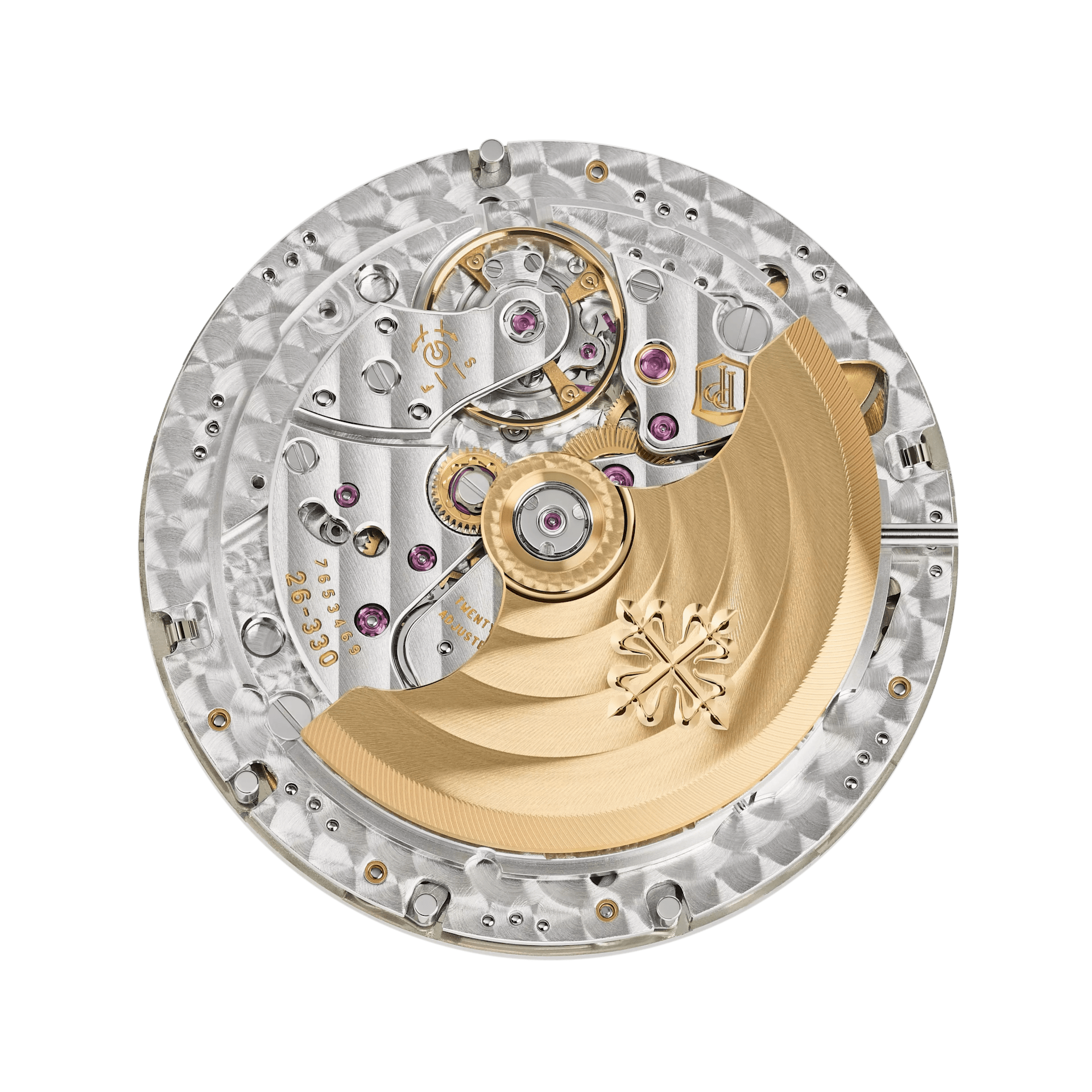 P CALENDAR - WHITE GOLD