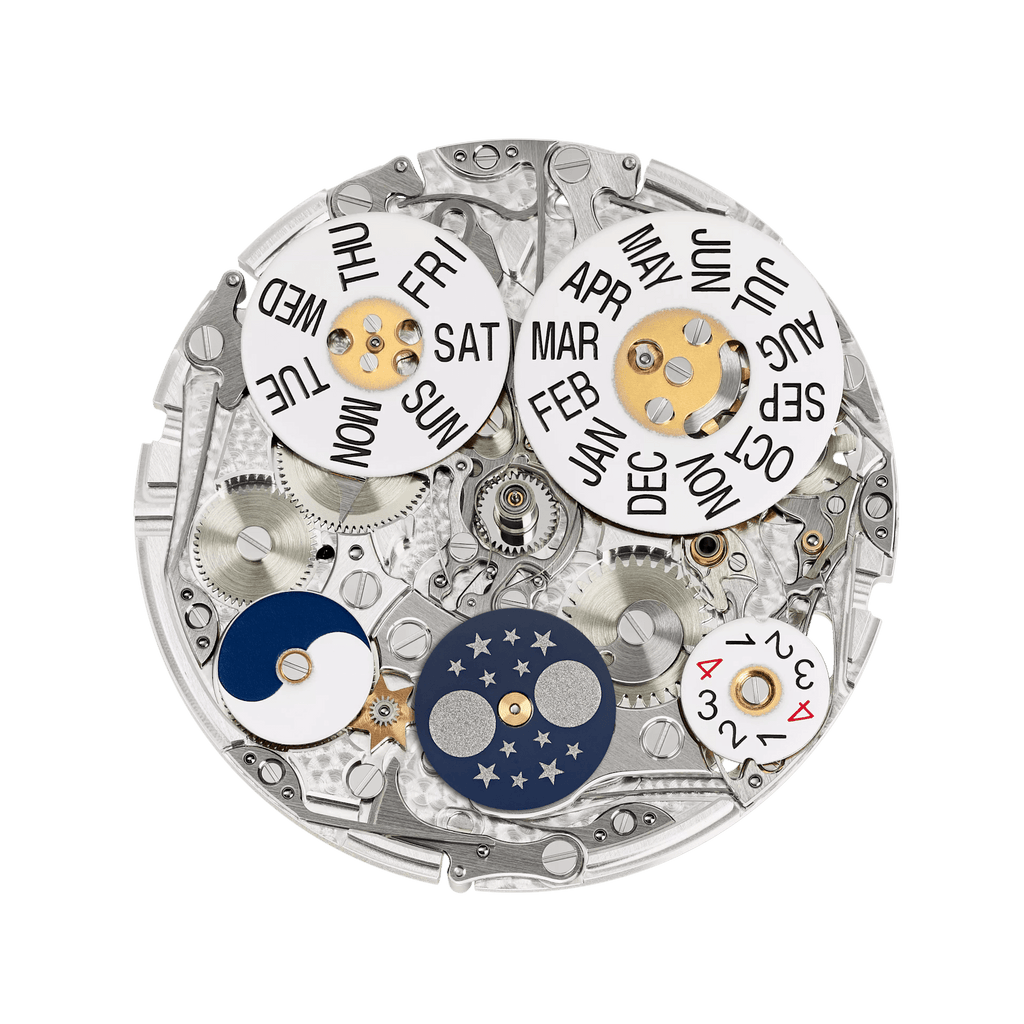 P CALENDAR - WHITE GOLD