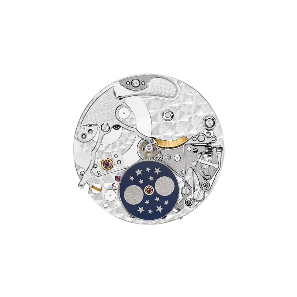 MOON PHASES - BLUE AND DIAMONDS