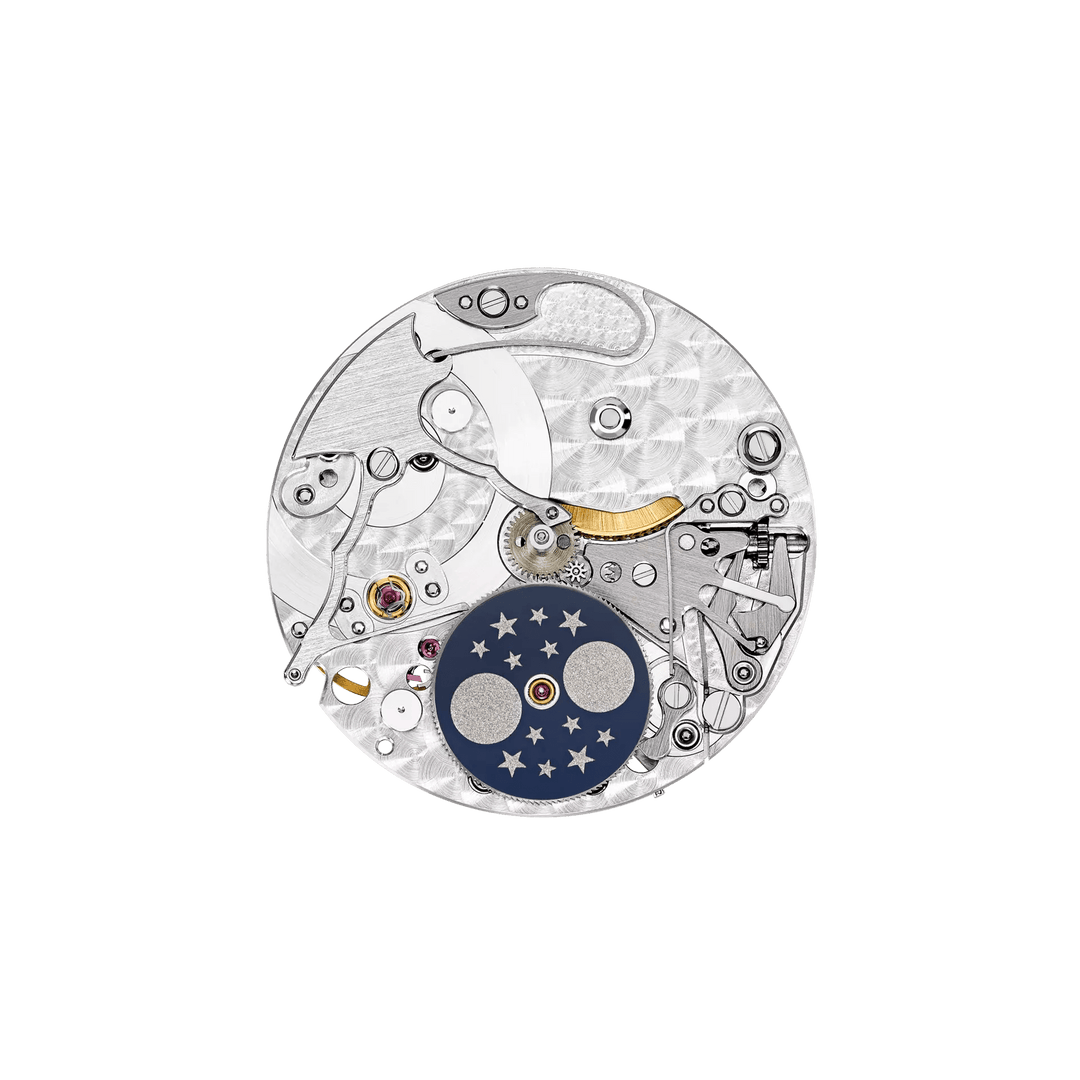 MOON PHASES - BLUE AND DIAMONDS