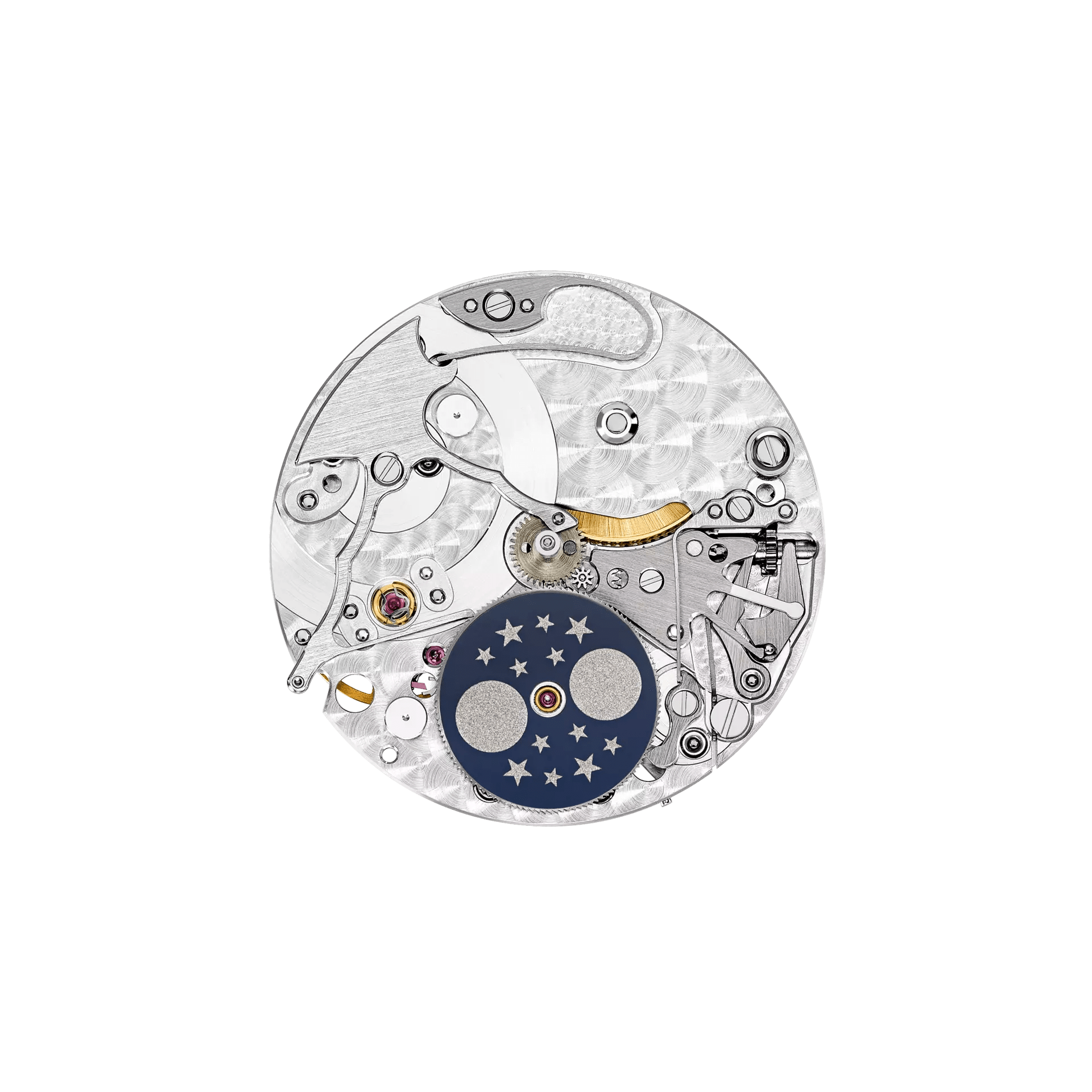 MOON PHASES - BLUE AND DIAMONDS