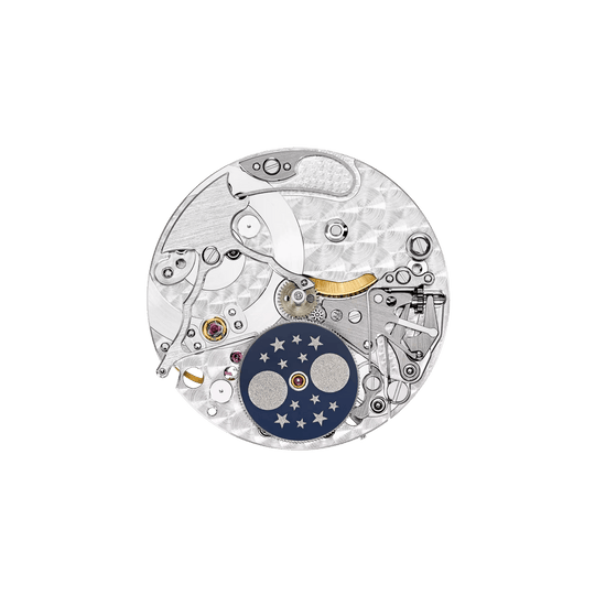 MOON PHASES - BLUE AND DIAMONDS