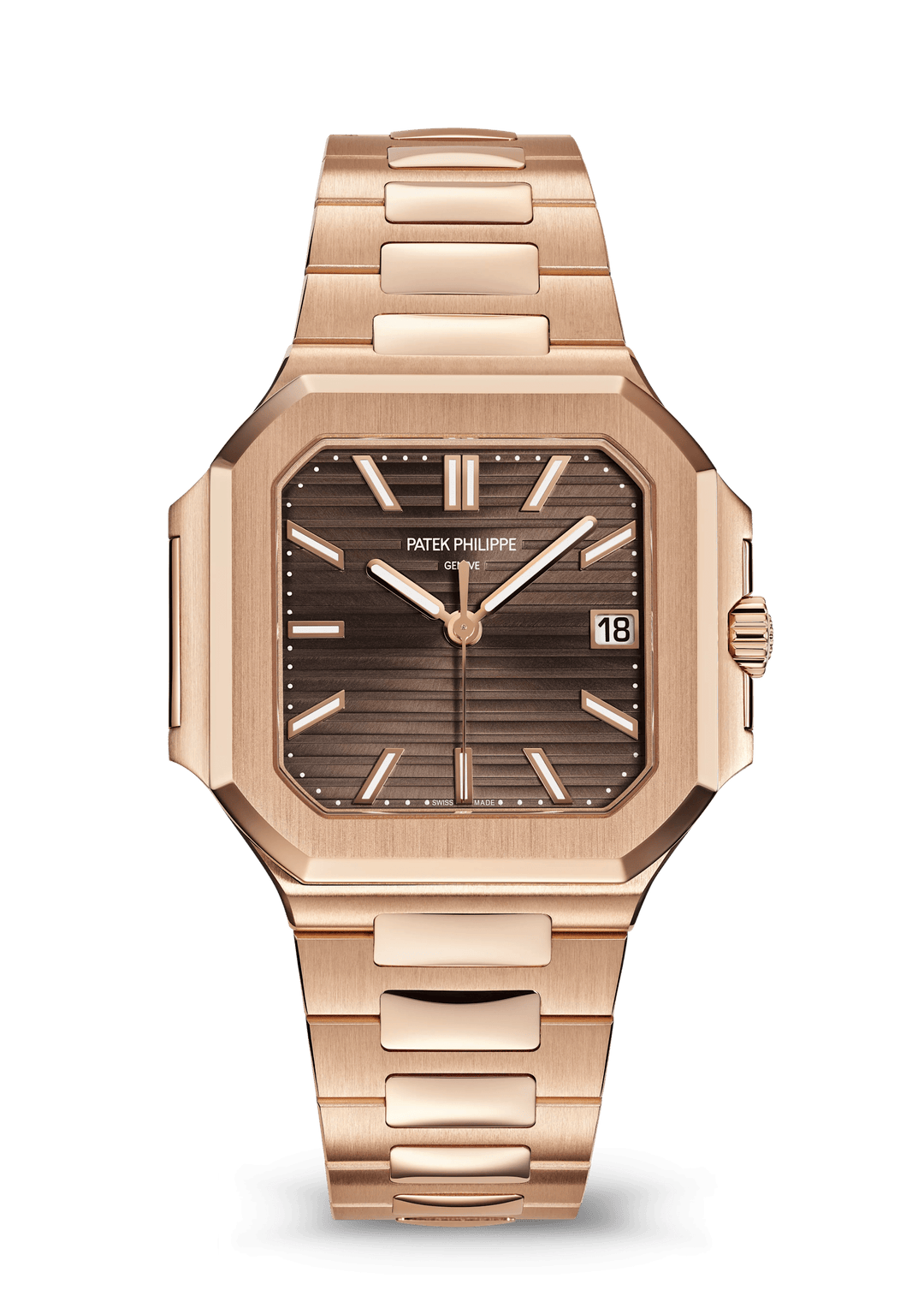 DATE SP. SECONDS - BROWN AND ROSE GOLD