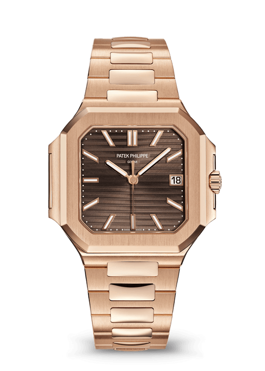 DATE SP. SECONDS - BROWN AND ROSE GOLD