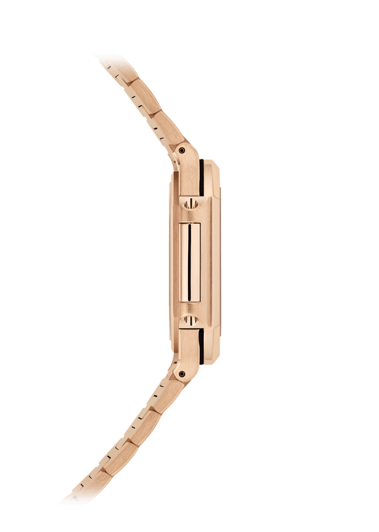 DATE SP. SECONDS - BROWN AND ROSE GOLD