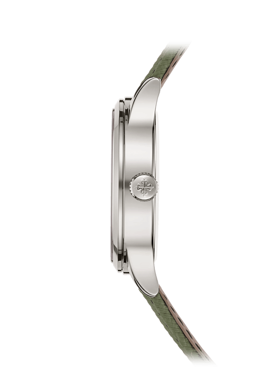 CALATRAVA PT TRAVEL TIME - WHITE GOLD AND GREEN