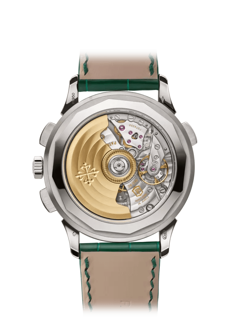 WORLD TIME. FLYBACK CHRONOGRAPH - GREEN PLATINUM