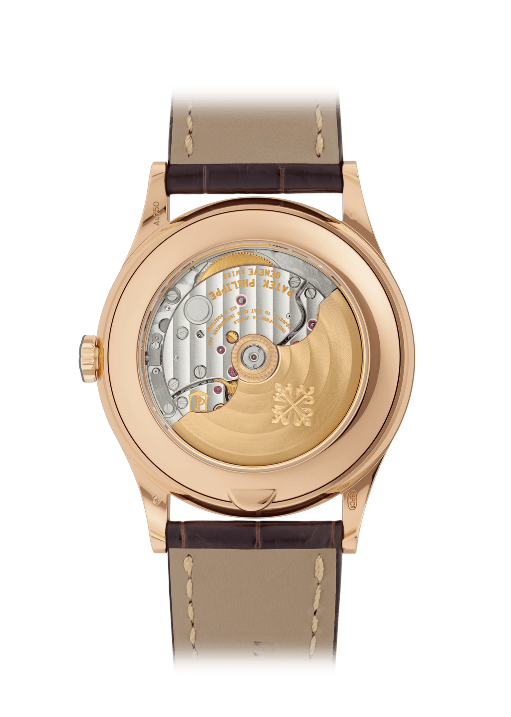 AN. CALENDAR. MOON PHASES - BROWN AND GOLD