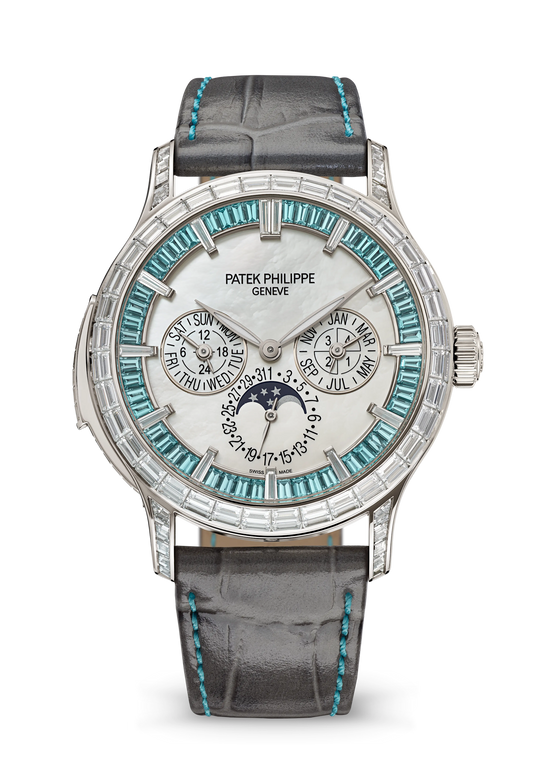 MINUTE RR. P. CALENDAR HE. JE. - GREY AND AQUA