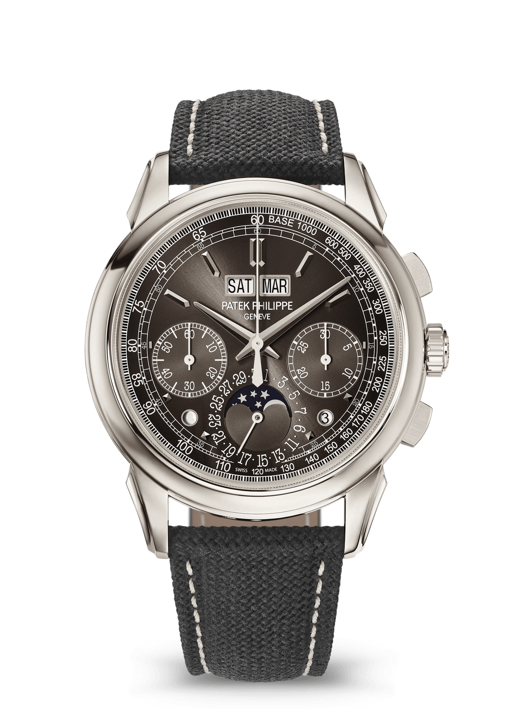 CHRONOGRAPH P CALENDAR - PLATINUM BLACK