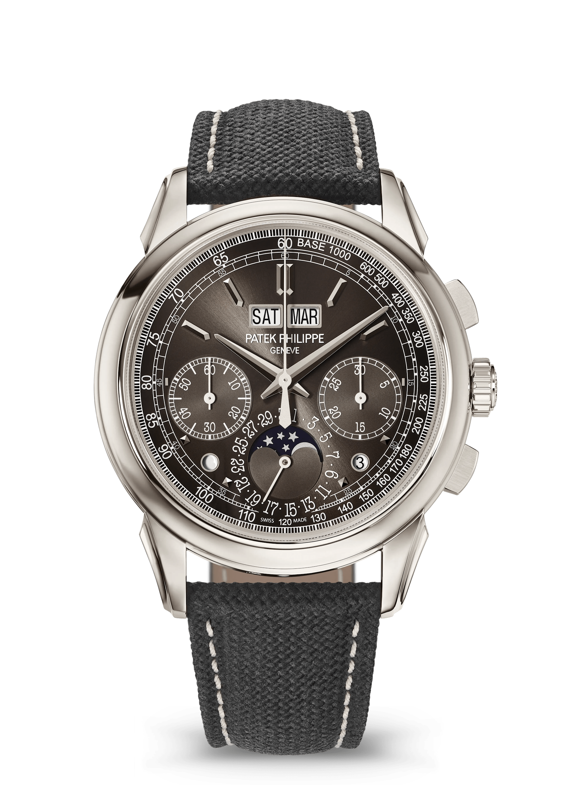 CHRONOGRAPH P CALENDAR - PLATINUM BLACK
