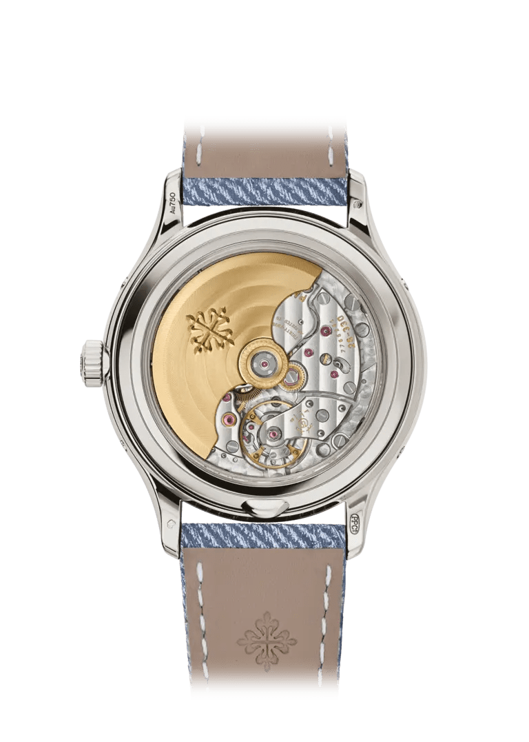 AN. CALENDAR. MOON PHASES - LILAC AND WHITE GOLD