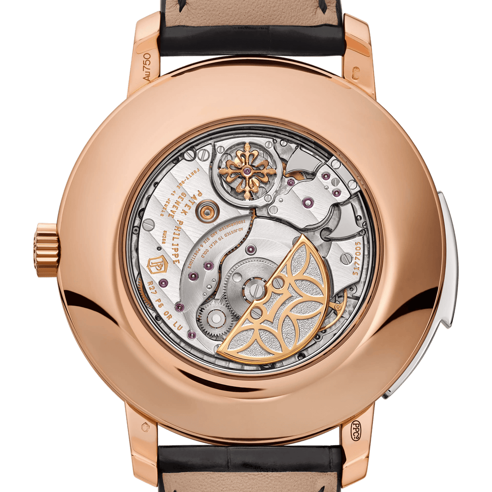 MINUTE RR. RE. P. CALENDAR HE. JE. - BLACK AND ROSE GOLD