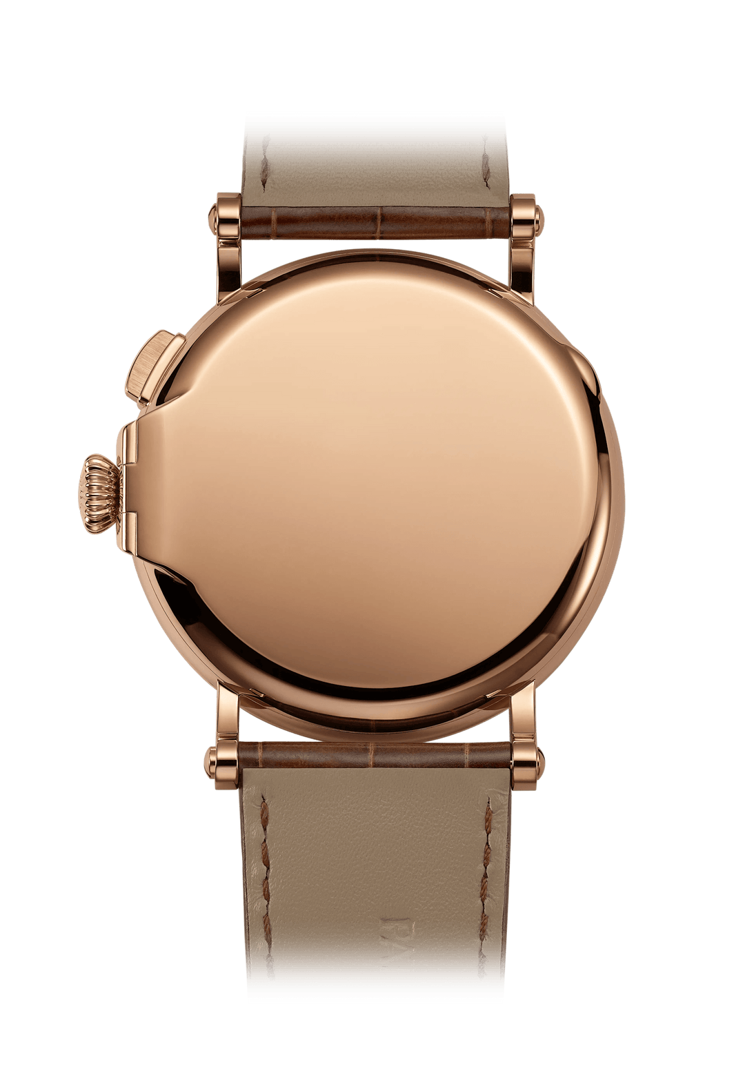 HOURS AND MINUTES ON DD. AN. - BROWN AND ROSE GOLD