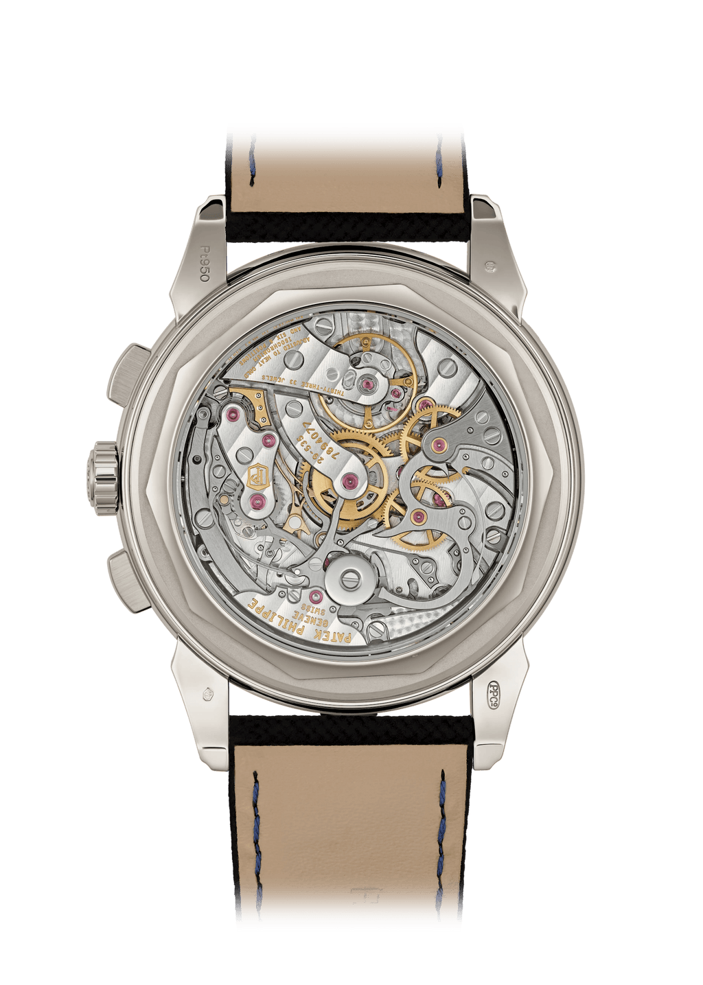 CHRONOGRAPH P CALENDAR - PLATINUM RED
