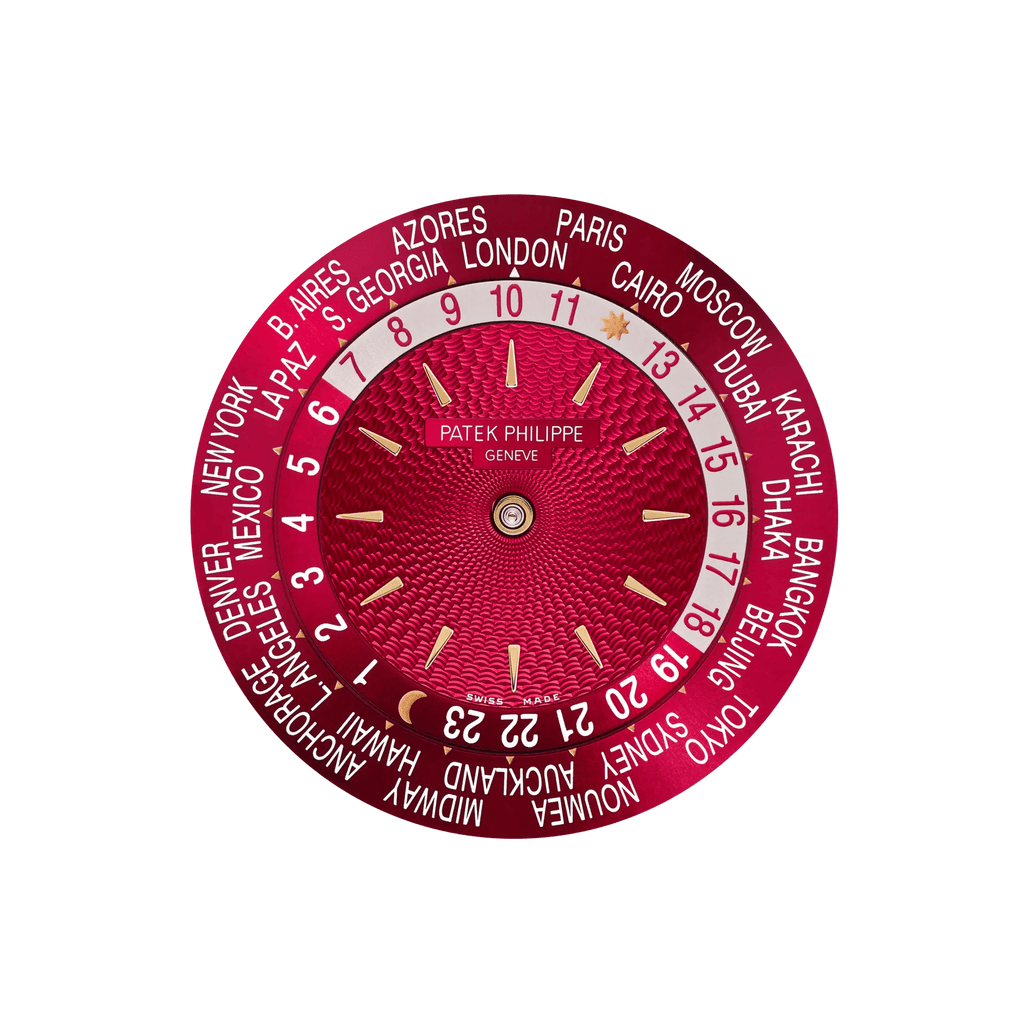 WORLD TIME - RED AND YELLOW GOLD