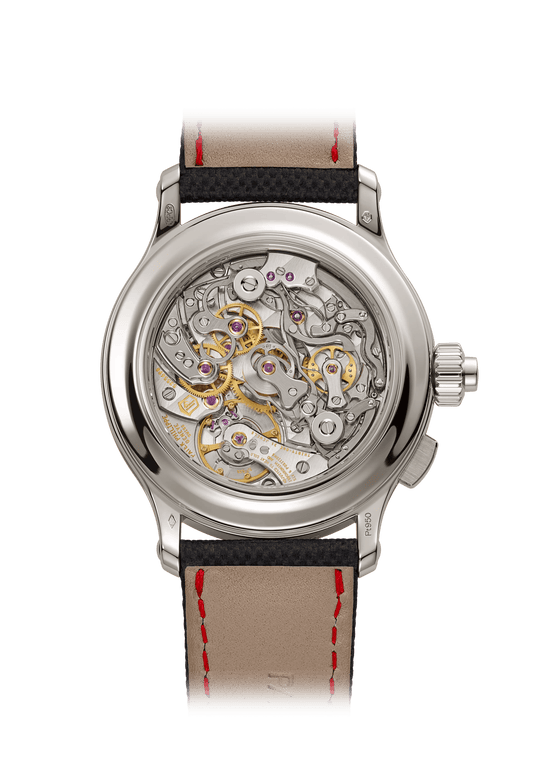 SPLIT SECONDS CHRONOGRAPH P CALENDAR. - PLATINUM
