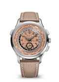 WORLD TIME. FK, CHRONOGRAPH - ROSE AND BROWN