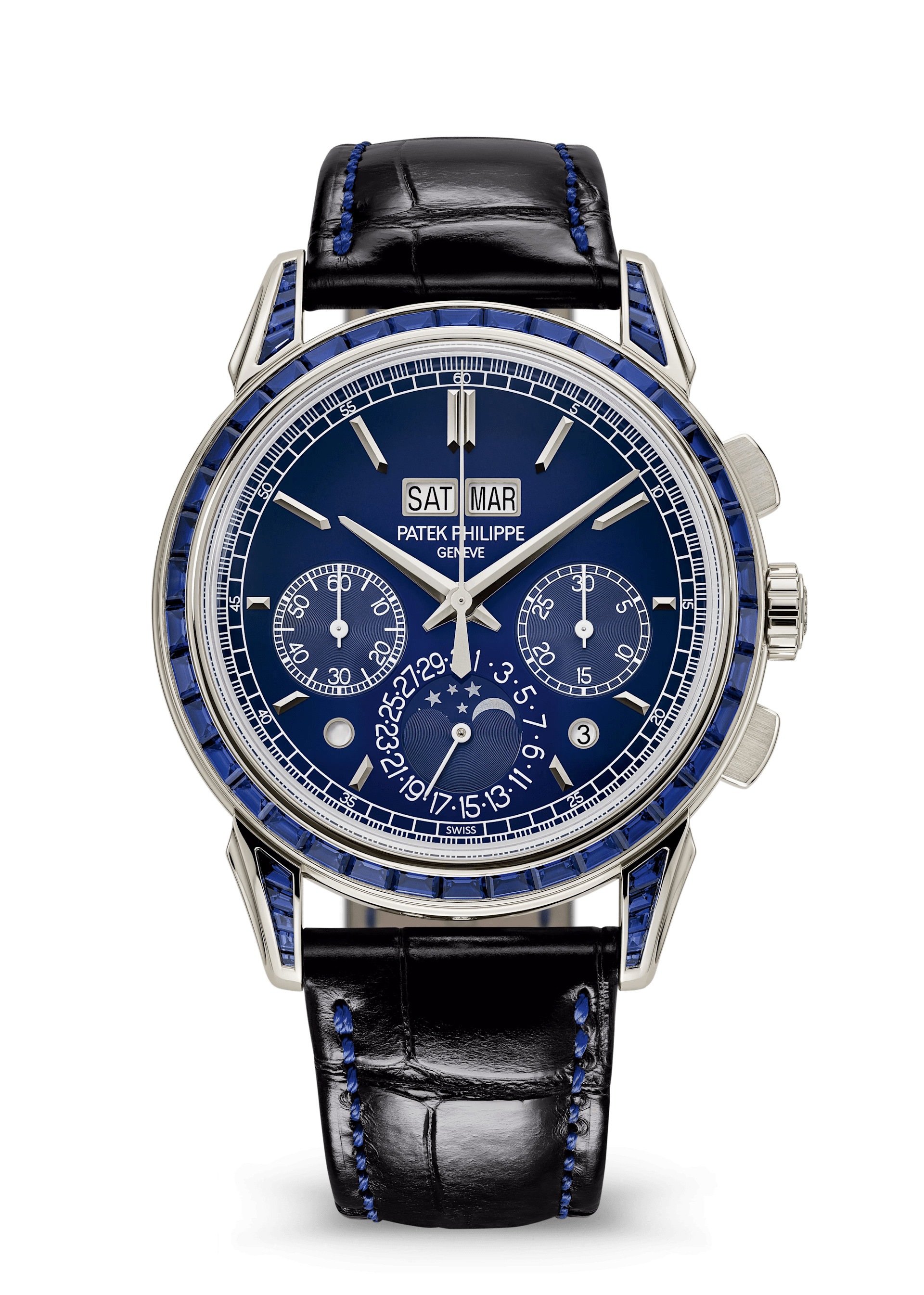 CHRONOGRAPH P CALENDAR JE. - PLATINUM BLUE