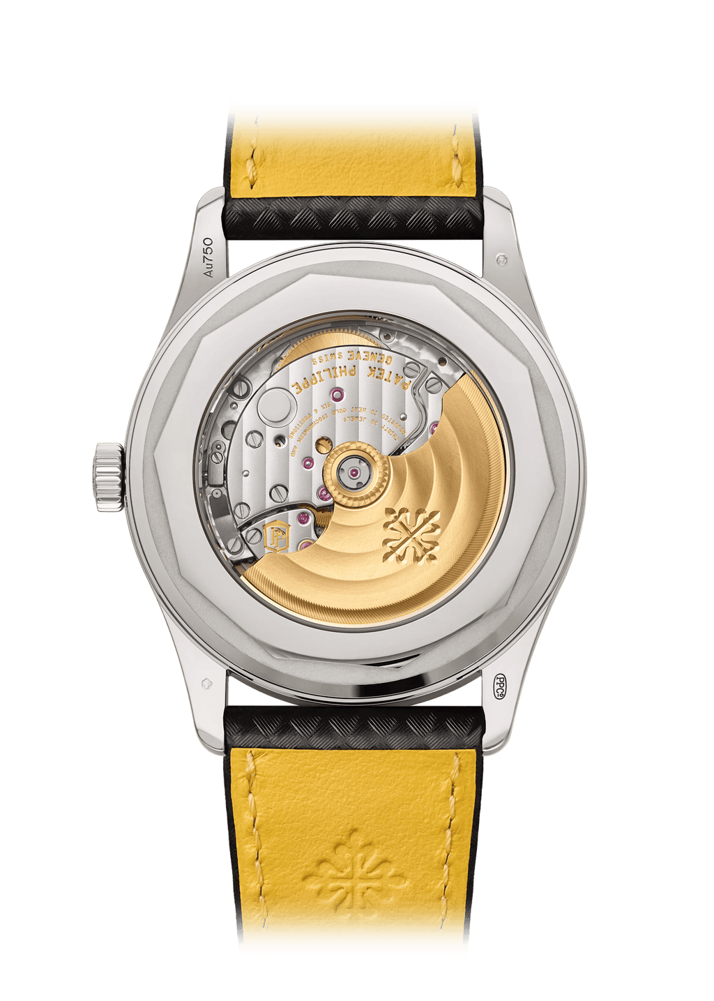 DATE. SWEEP SECONDS - BLACK AND YELLOW